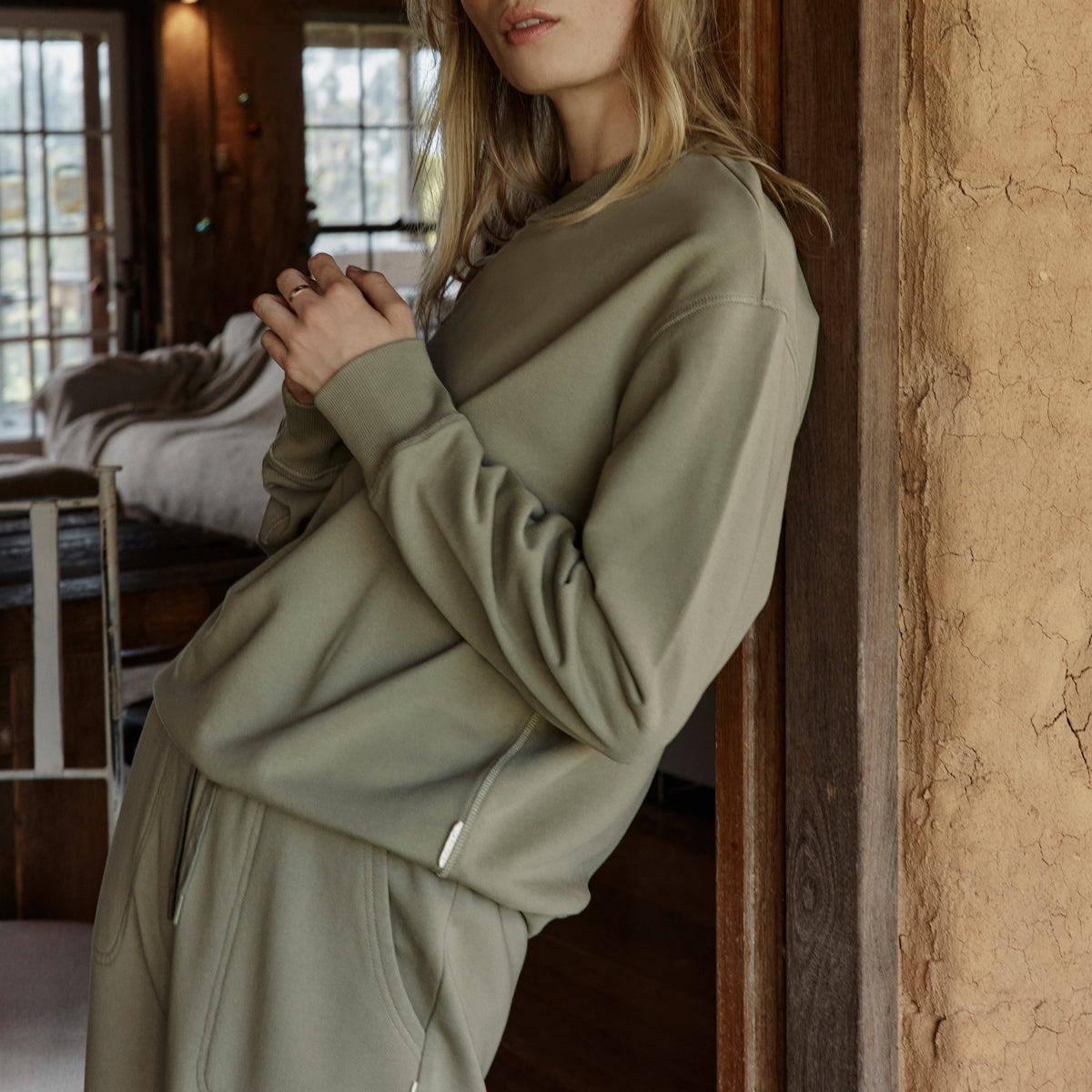Status Anxiety Could be Nice Women's Jumper Washed Sage