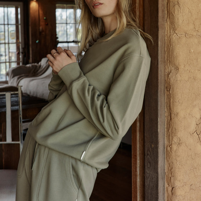Status Anxiety Could be Nice Women's Jumper Washed Sage