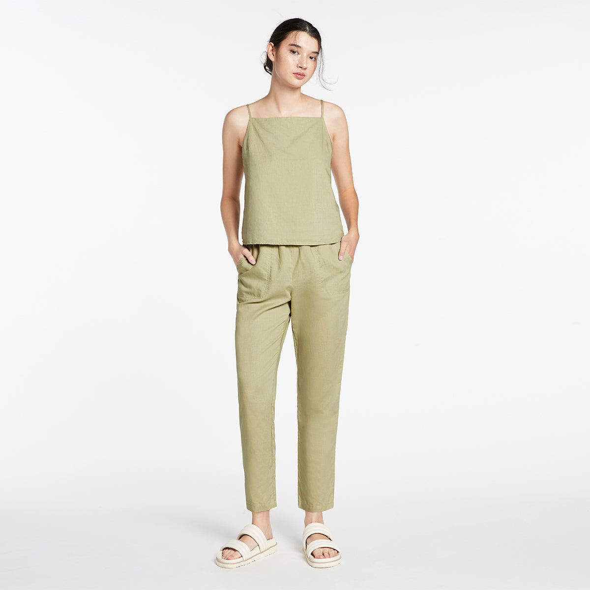 Status Anxiety Whereabouts Women's Top Sage