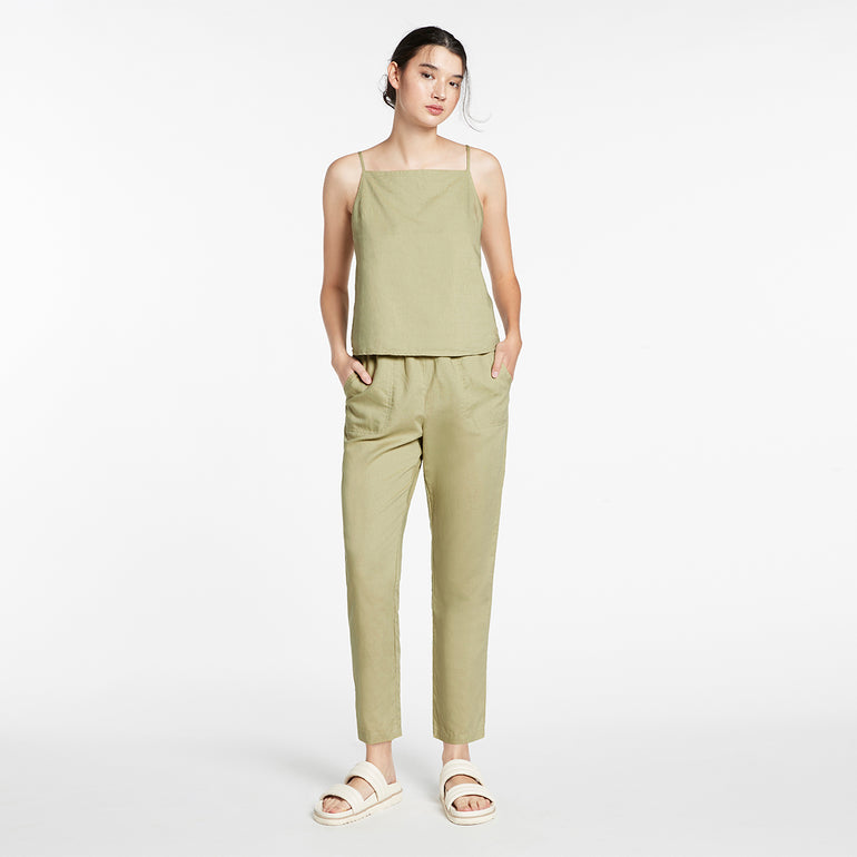 Status Anxiety Whereabouts Women's Top Sage
