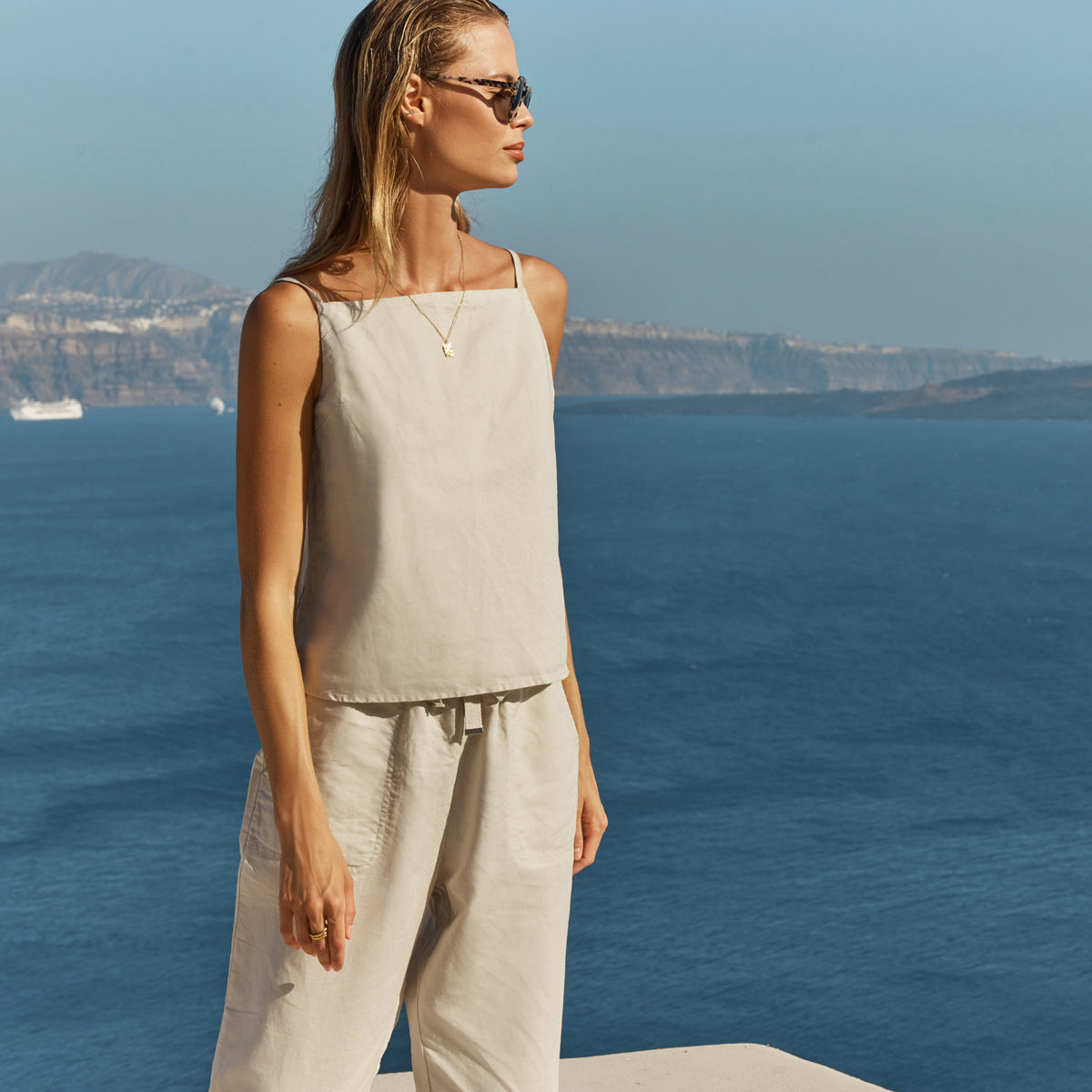 Status Anxiety Whereabouts Women's Top Stone
