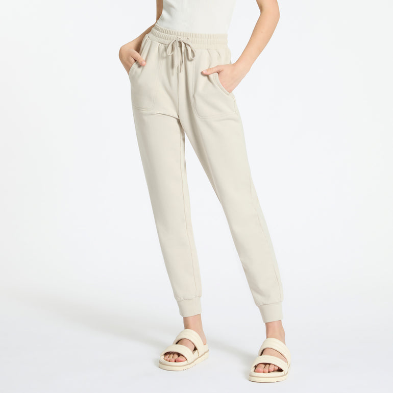 Status Anxiety As You Wake Women's Pants Dove Grey