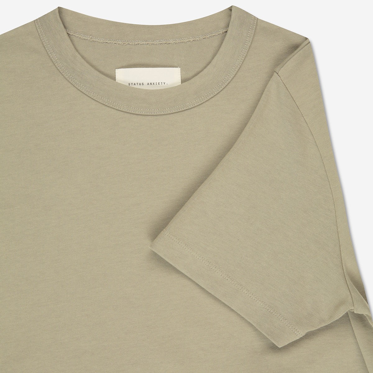 Status Anxiety Feels Right Women's T Shirt Washed Sage
