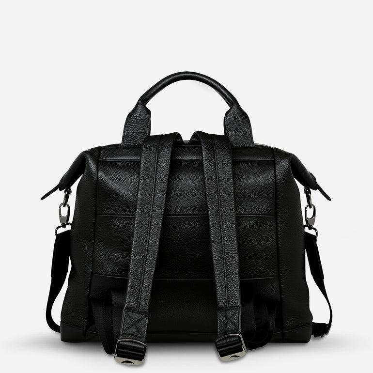 Baby Bag Country Road Leather Backpack Comes In Waves Black