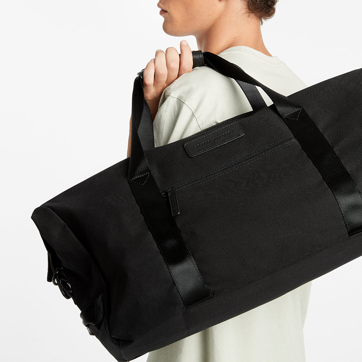 Status Anxiety Everything I Wanted Duffle Bag Black Canvas