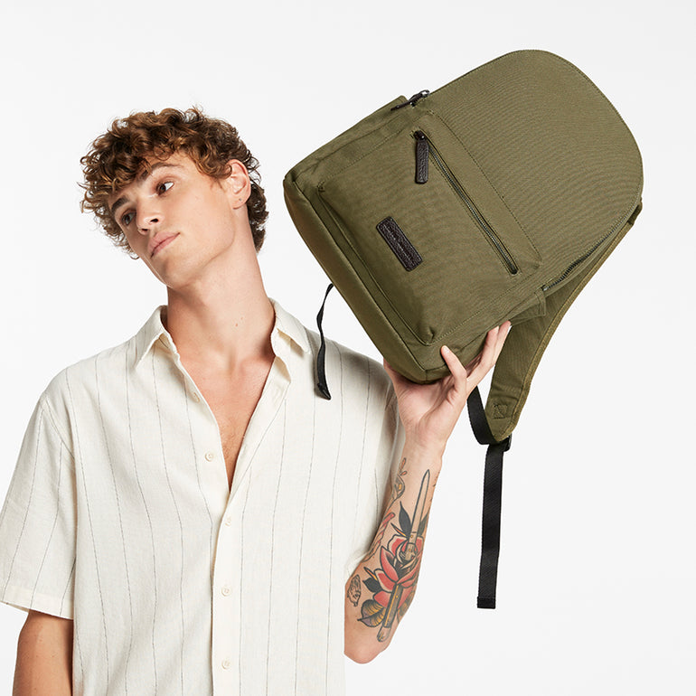 Status Anxiety Good Kid Backpack Khaki