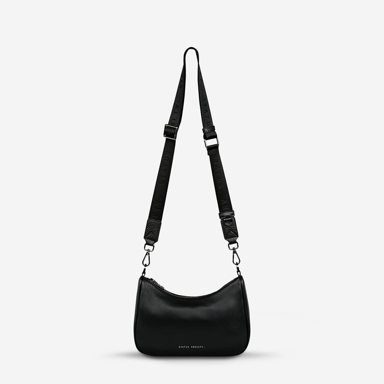 Status Anxiety Look Both Ways Handbag Black