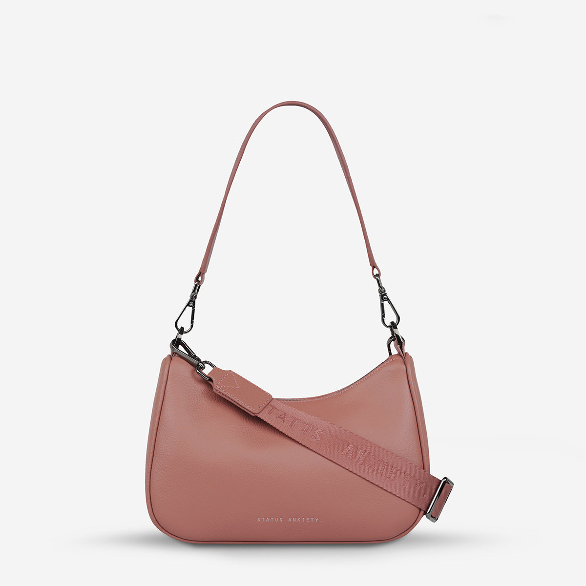 Status Anxiety Look Both Ways Handbag Dusty Rose