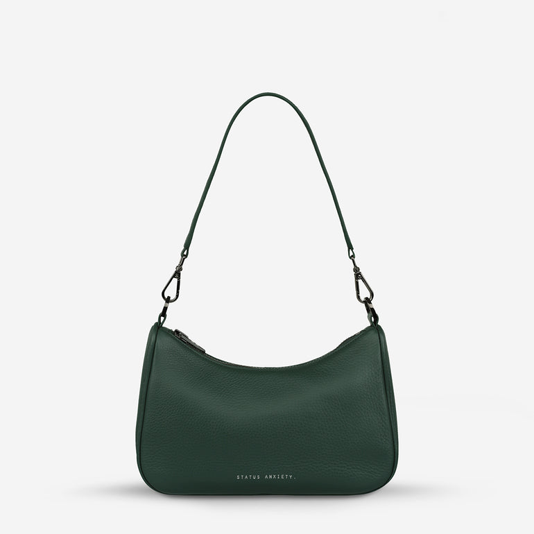 Status Anxiety Look Both Ways Handbag Green