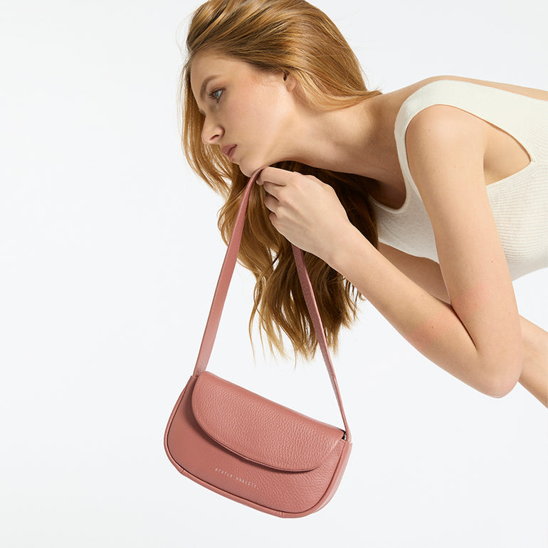 Status Anxiety One of these days Women's Leather Bag Dusty Rose