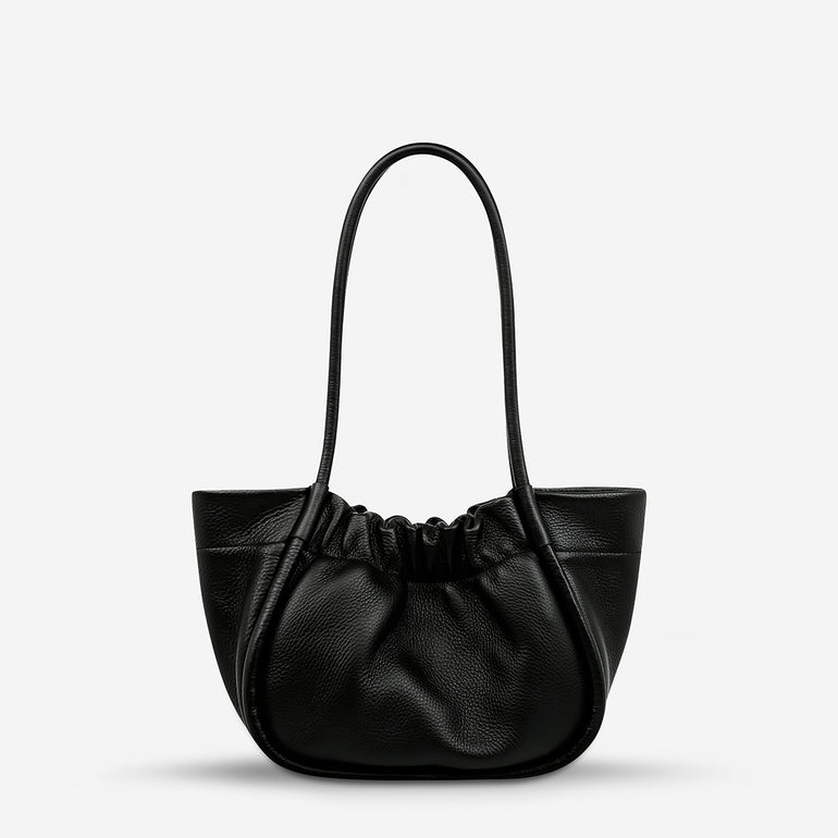 Status Anxiety Ordinary Pleasures Women's Leather Handbag Black