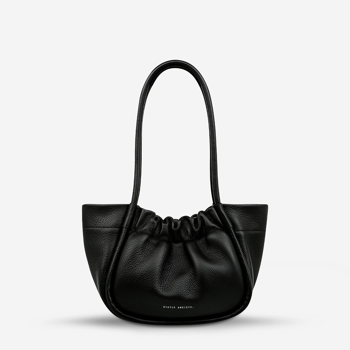 Status Anxiety Ordinary Pleasures Women's Leather Handbag Black