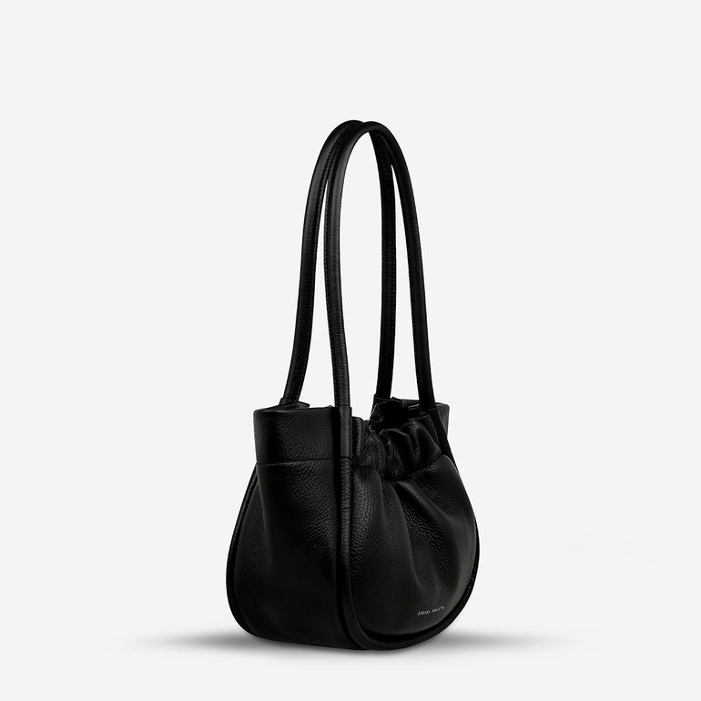 Status Anxiety Ordinary Pleasures Women's Leather Handbag Black