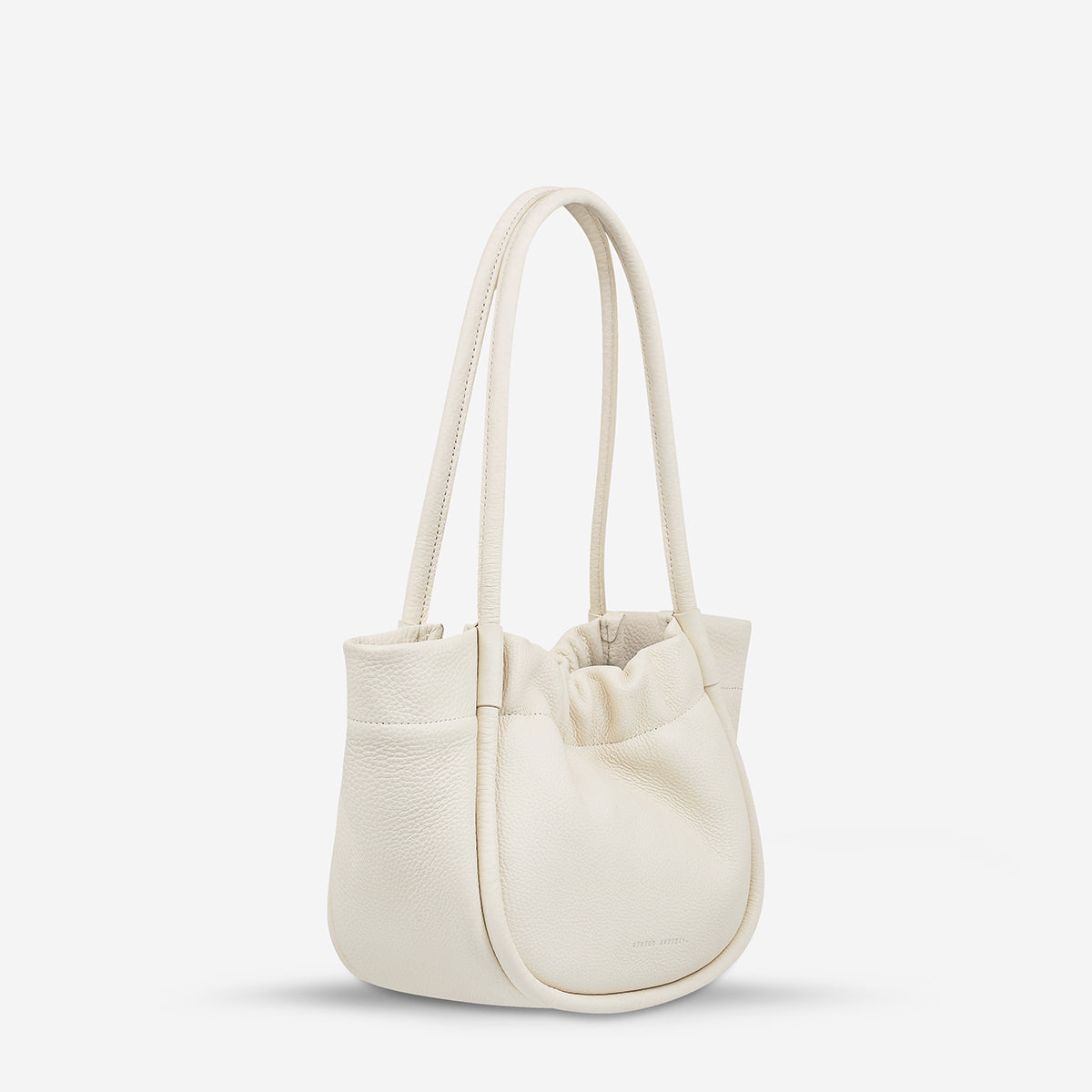 Status Anxiety Ordinary Pleasures Women's Leather Handbag Chalk