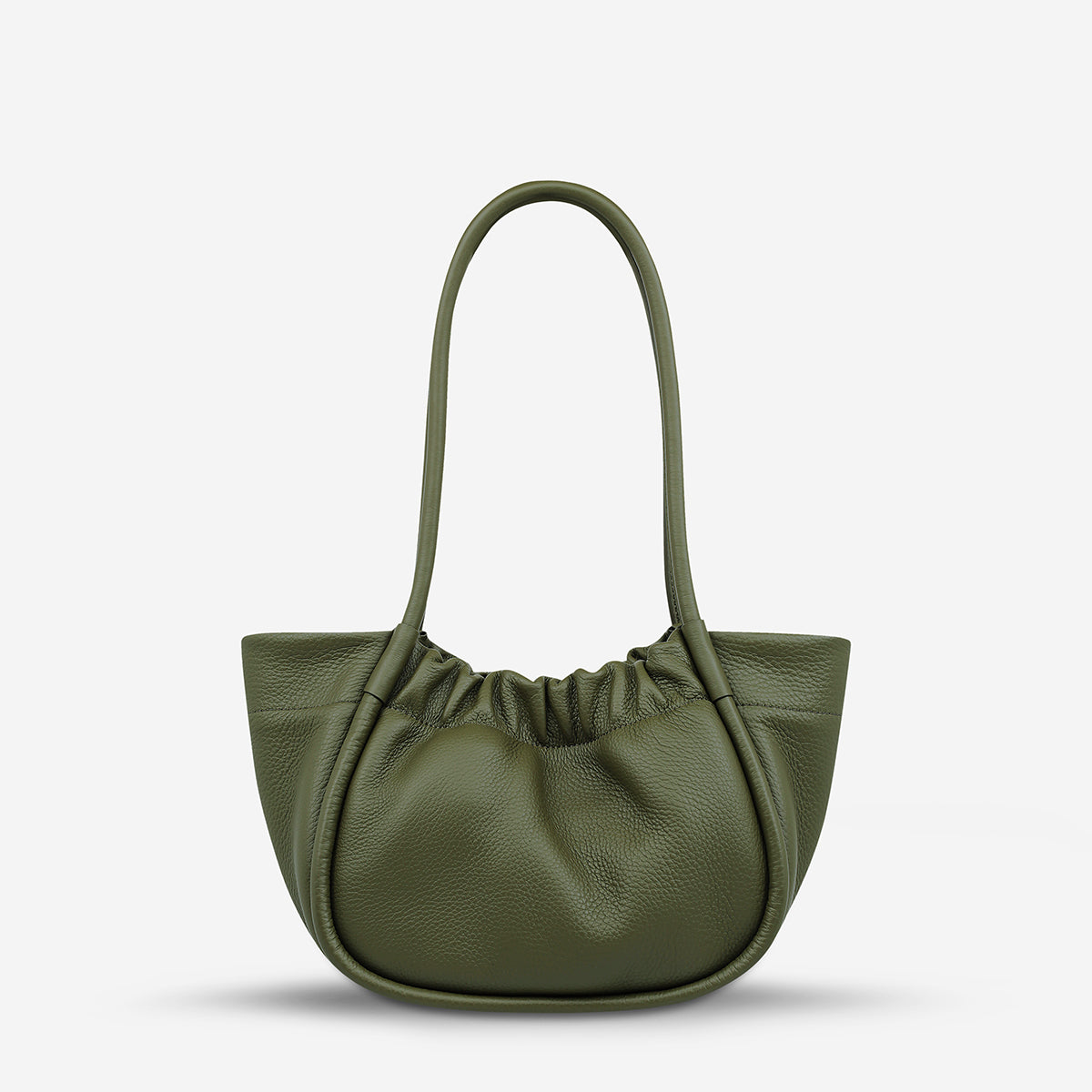 Status Anxiety Ordinary Pleasures Women's Leather Handbag Khaki