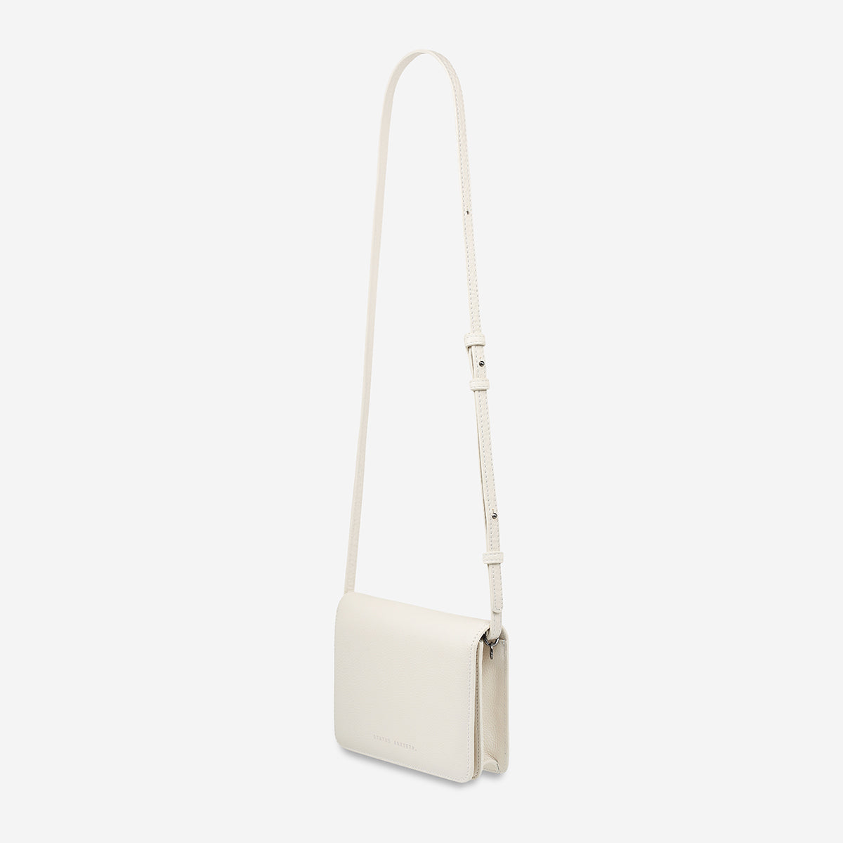Status Anxiety She Burns Women's Leather Bag Chalk
