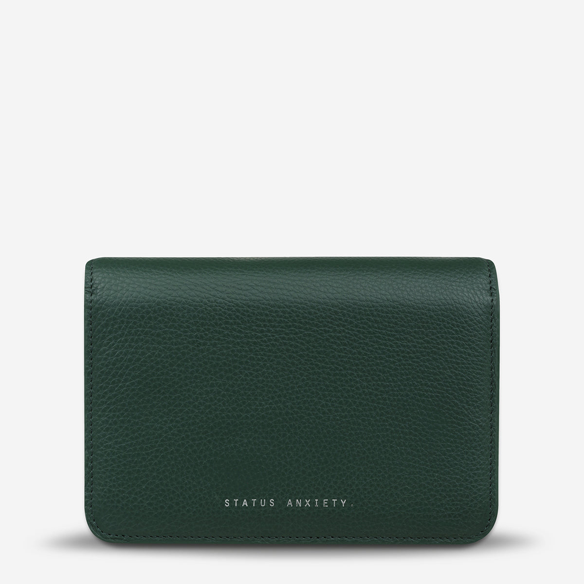 Status Anxiety She Burns Women's Leather Bag Green