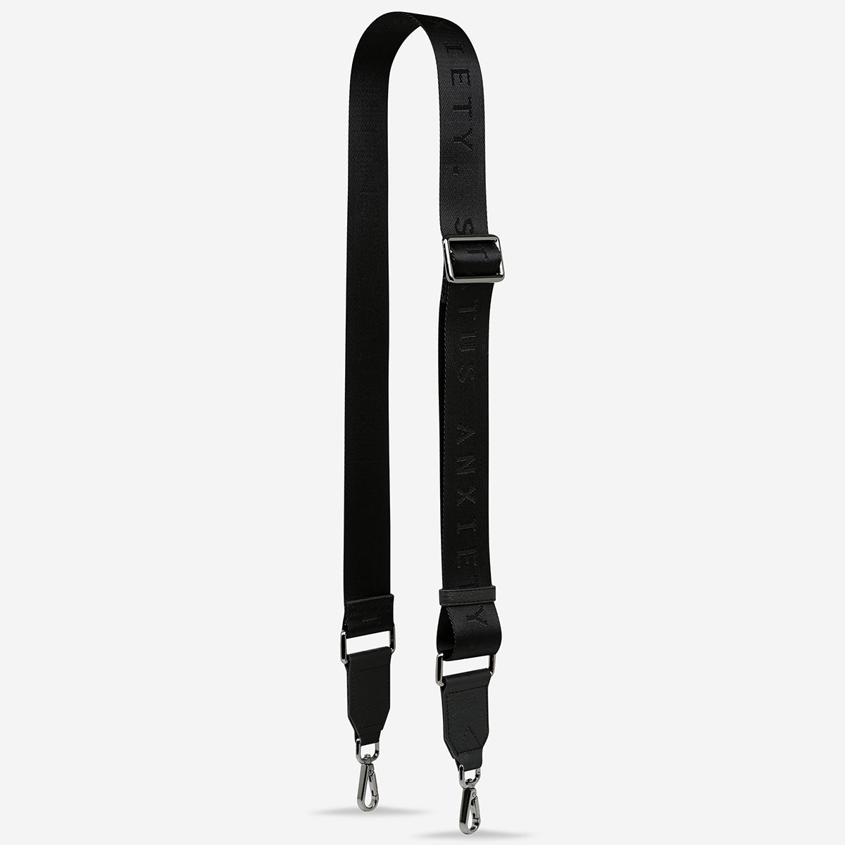 Black bag sales strap
