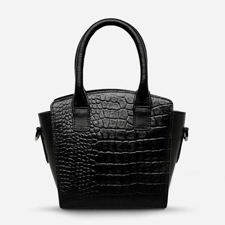 Big O® Bracelet Bag - Back in Black Croc-Embossed with Gold – Oventure