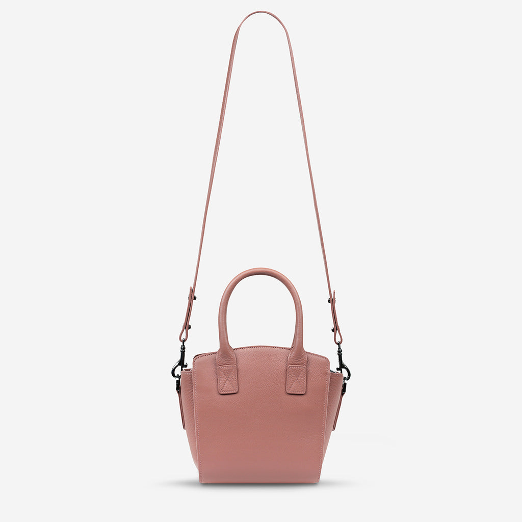 Worst Behind Us Women's Dusty Rose Leather Bag Status Anxiety®