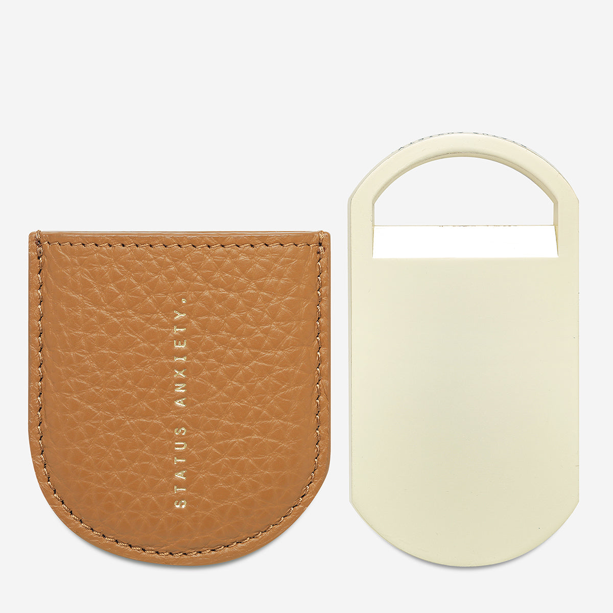 Status Anxiety Settle the Score Leather Bottle Opener Tan