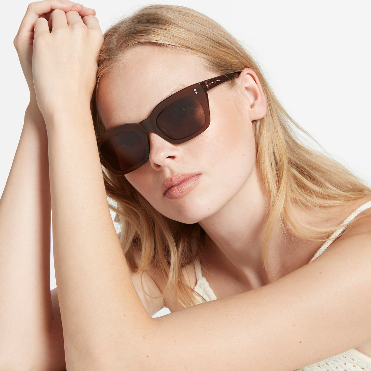 Womens brown sunglasses discount