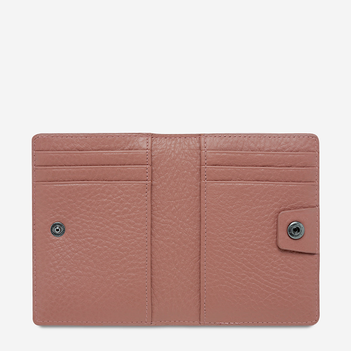 Status Anxiety Easy Does It Women's Leather Wallet Dusty Rose
