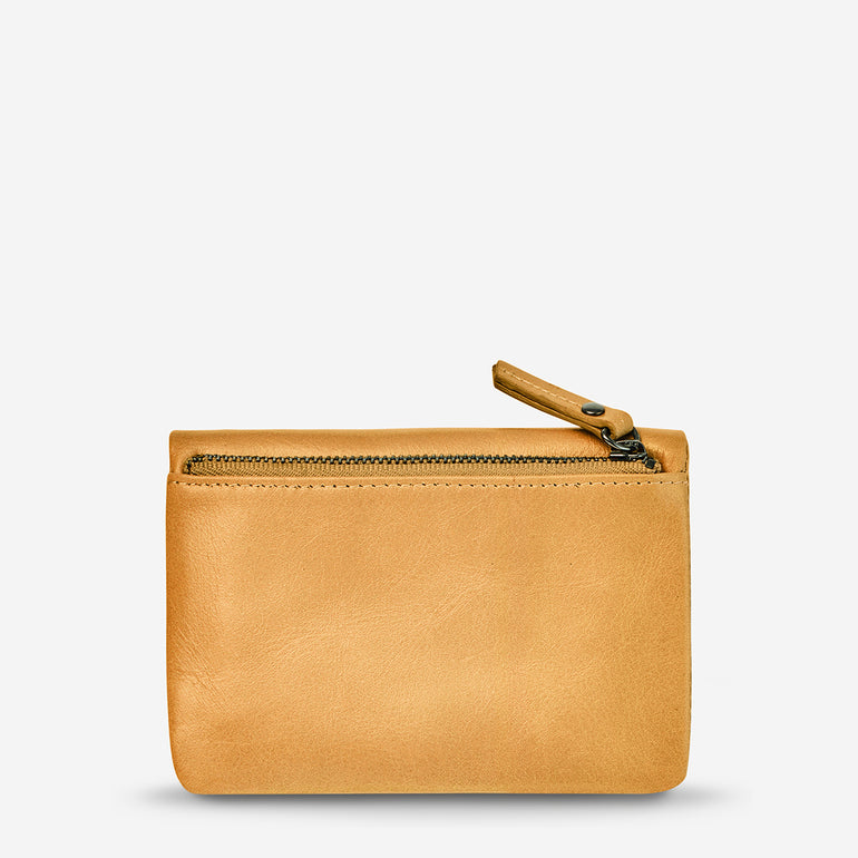 Status Anxiety Is Now Better Women's Leather Wallet Tan