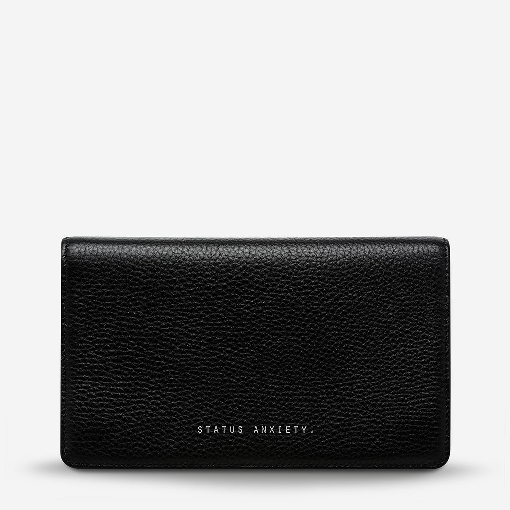 Living Proof Women's Black Leather Wallet Status Anxiety®