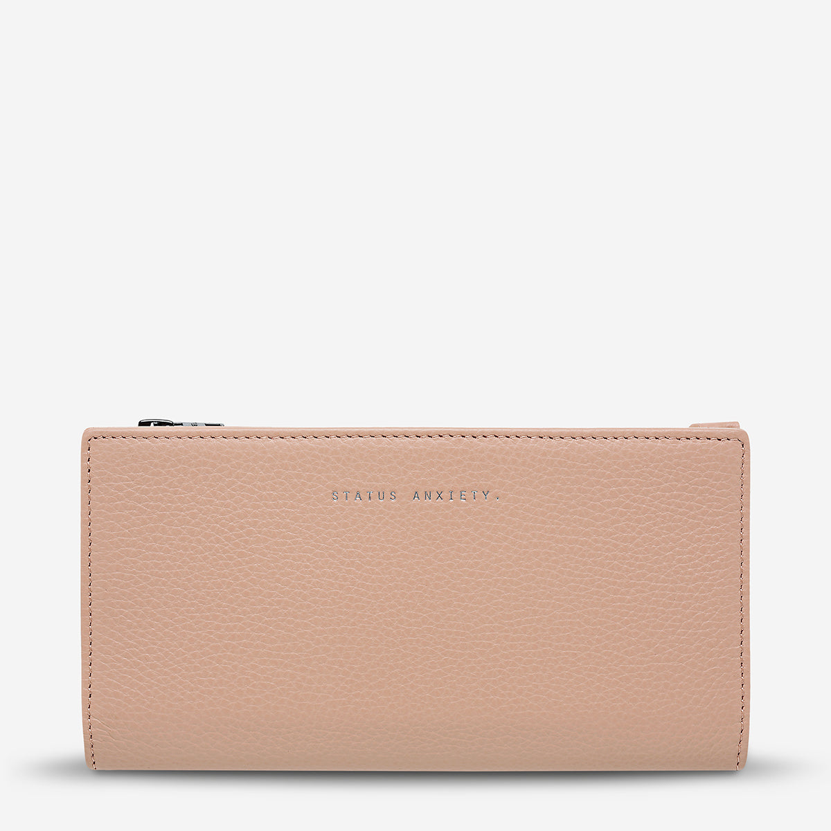 Status Anxiety Old Flame Women's Leather Wallet Dusty Pink