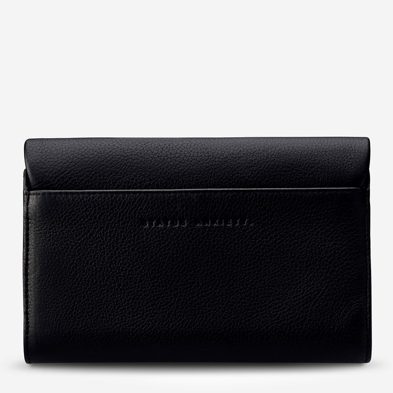 Status Anxiety Remnant Women's Leather Wallet Black