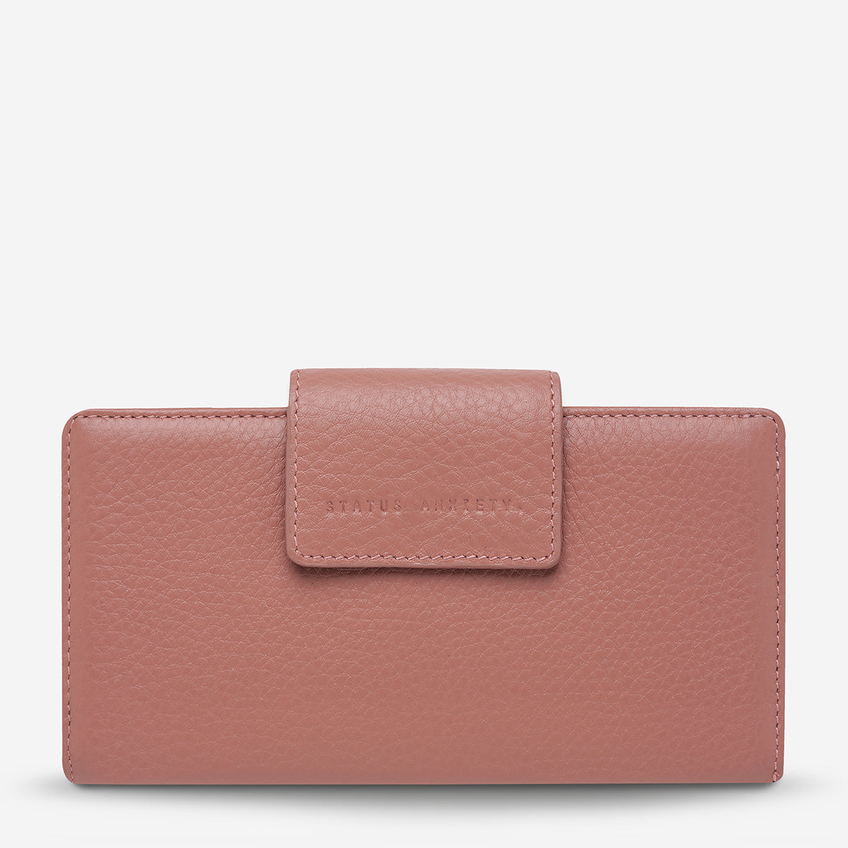 Status Anxiety Ruins Women's Leather Wallet Dusty Rose