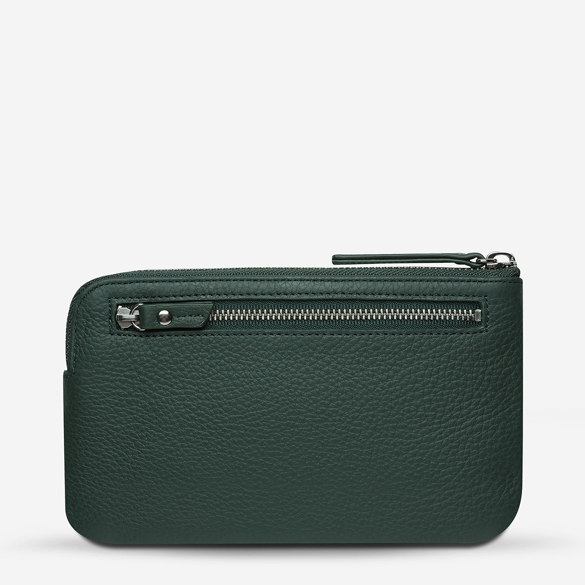 Status Anxiety Smoke and Mirrors Women's Leather Pouch Wallet Teal