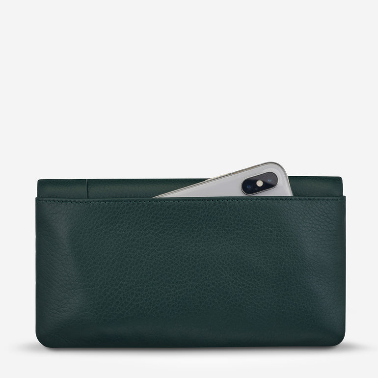 Status Anxiety Some Type Of Love Women's Leather Wallet Teal