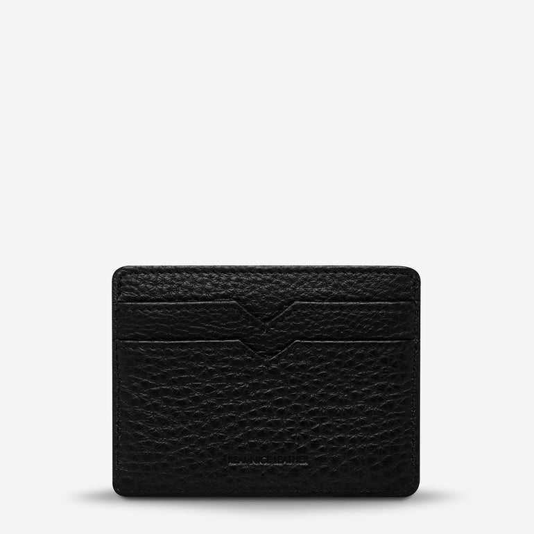 Together for Now Women's Black Leather Wallet